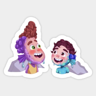 Luca and Alberto Sticker